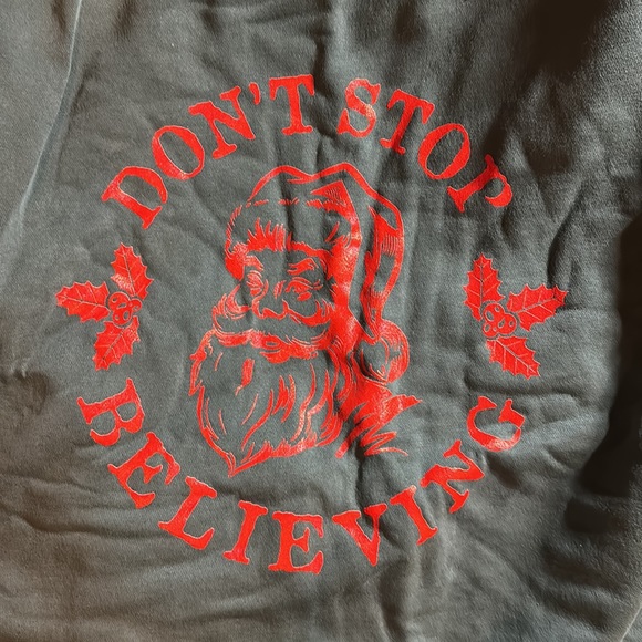 Don’t stop believing Santa Claus 2xl men vintage collection Pakistan hunter - Picture 2 of 5